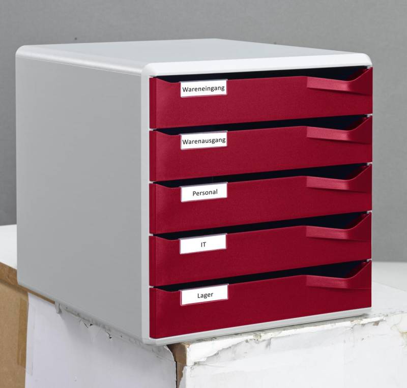 LEITZ Schubladenbox 52800028 DIN A4 28,5 x 35,5 x 29,0 cm von LEITZ