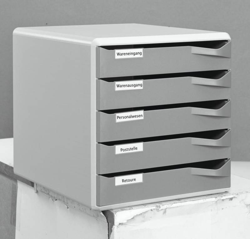 LEITZ Schubladenbox 52800089 DIN A4 28,5 x 35,5 x 29,0 cm von LEITZ