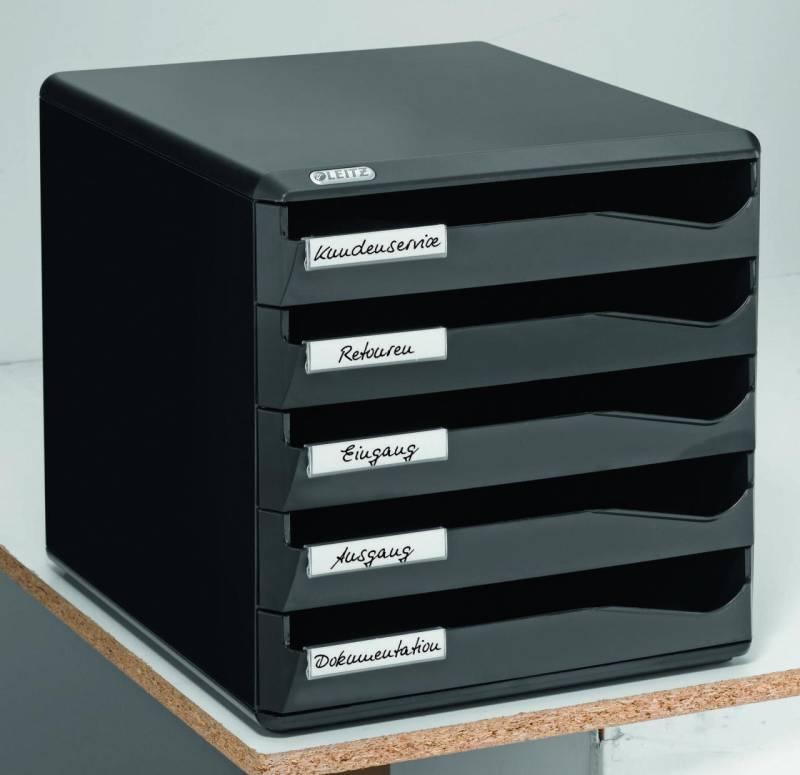 LEITZ Schubladenbox 52930095 DIN A4 28,5 x 35,5 x 29,0 cm von LEITZ