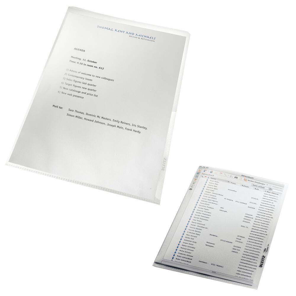 LEITZ Sichthüllen DIN A4 transparent LEITZ Sichthüllen DIN A4 transparent von LEITZ