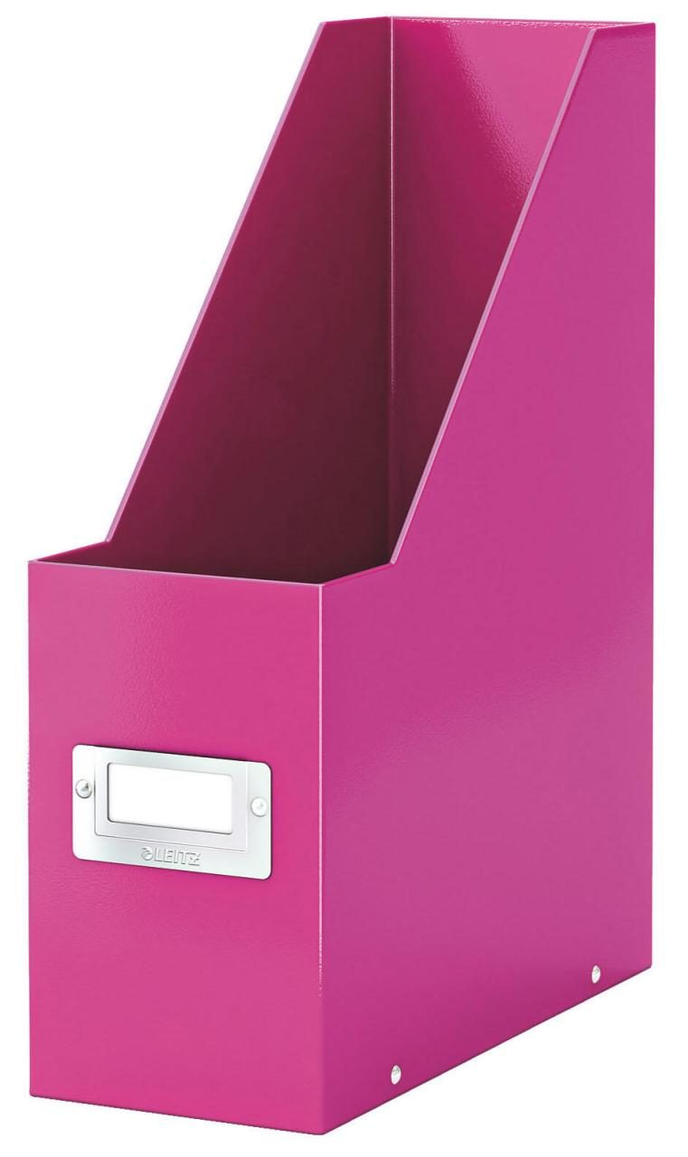 LEITZ Stehsammler Click & Store Karton, 1.200 g/qm pink von LEITZ