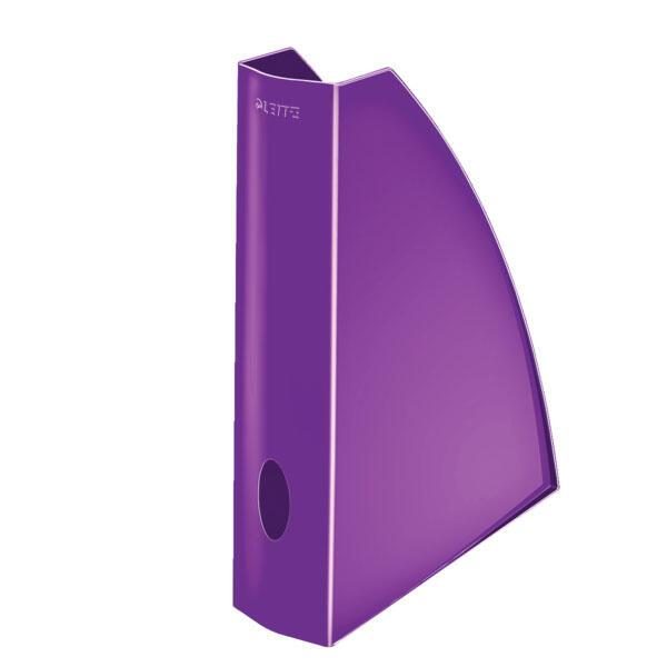 LEITZ Stehsammler WOW Polystyrol violett , DIN A4 LEITZ Stehsammler WOW Polystyrol violett , DIN A4 von LEITZ