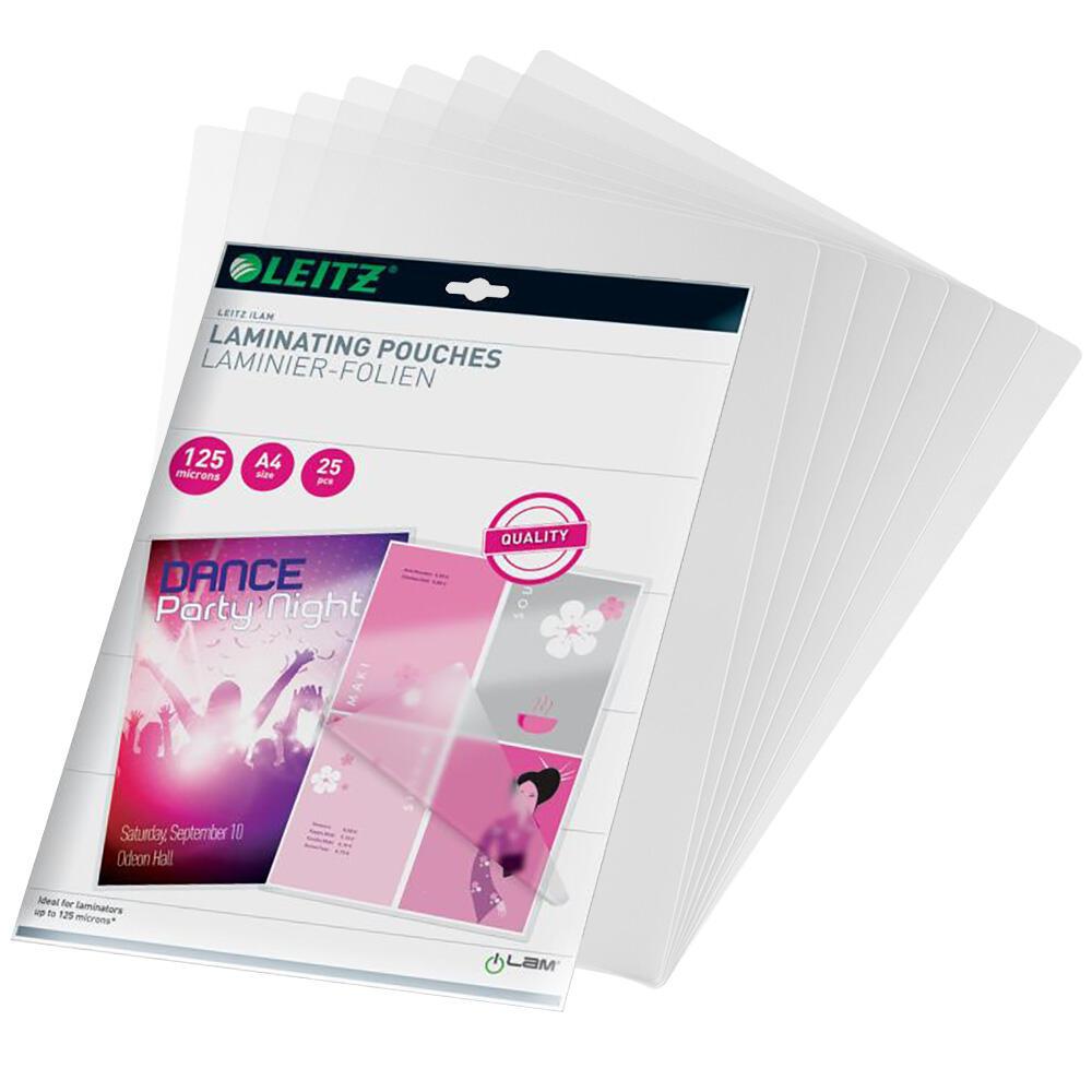 LEITZ Laminierfolien glänzend 125 mikron A4 LEITZ Laminierfolien glänzend 125 mikron A4 von LEITZ