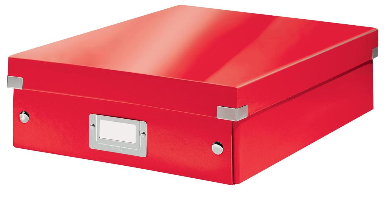 LEITZ Aufbewahrungsbox Click & Store 900 Blatt - 28,0 x 37,0 x 10,0 cm rot LEITZ Aufbewahrungsbox Click & Store 900 Blatt - 28,0 x 37,0 x 10,0 cm rot von LEITZ