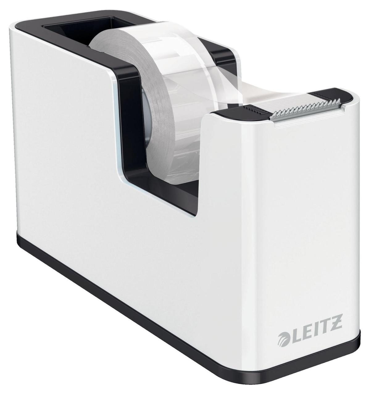 LEITZ WOW Duo Colour Tischabroller perlweiß/schwarz LEITZ WOW Duo Colour Tischabroller perlweiß/schwarz von LEITZ