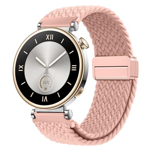 LEIXIUER 18mm Nylon Uhrenarmbänder Kompatibel mit Huawei Watch Armband GT5 41mm/Watch GT4 41mm/Kompatibel mit Garmin Venu 3S,Geflochtenes Magnetisch Ersatzarmband für Garmin Venu 3S/für Huawei GT 41mm LEIXIUER 18mm Nylon Uhrenarmbänder Kompatibel mit Huawei Watch Armband GT5 41mm/Watch GT4 41mm/Kompatibel mit Garmin Venu 3S,Geflochtenes Magnetisch Ersatzarmband für Garmin Venu 3S/für Huawei GT 41mm von LEIXIUER