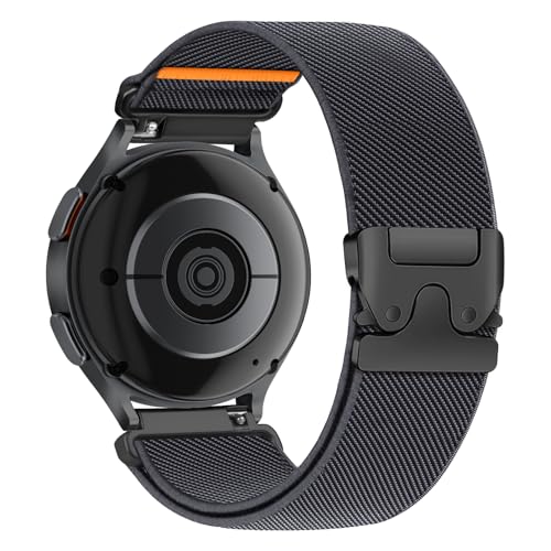 Nylon Elastisches Armband für Samsung Galaxy Watch 7/4/6/5 Armband 40mm 44mm,Nylon Stoff Band Fallschirmverschluss Armbänder für Galaxy Watch 6 4 Classic/5 Pro 45mm/FE/3 41m/Active 2 Damen Herren Nylon Elastisches Armband für Samsung Galaxy Watch 7/4/6/5 Armband 40mm 44mm,Nylon Stoff Band Fallschirmverschluss Armbänder für Galaxy Watch 6 4 Classic/5 Pro 45mm/FE/3 41m/Active 2 Damen Herren von LEIXIUER