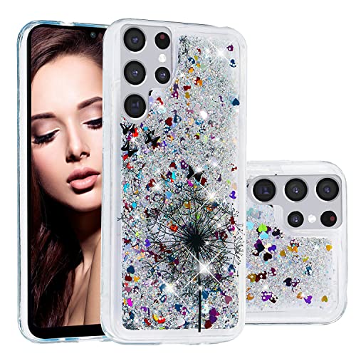 LEMAXELERS Glitzer Hülle Silikon Handyhülle für Samsung S25 Ultra Glitzer Schmetterling Quicksand Fließende Flüssigkeit Silikon Case Crystal Dynamisch Cover für Samsung Galaxy S25 Ultra,XY Dandelion LEMAXELERS Glitzer Hülle Silikon Handyhülle für Samsung S25 Ultra Glitzer Schmetterling Quicksand Fließende Flüssigkeit Silikon Case Crystal Dynamisch Cover für Samsung Galaxy S25 Ultra,XY Dandelion von LEMAXELERS