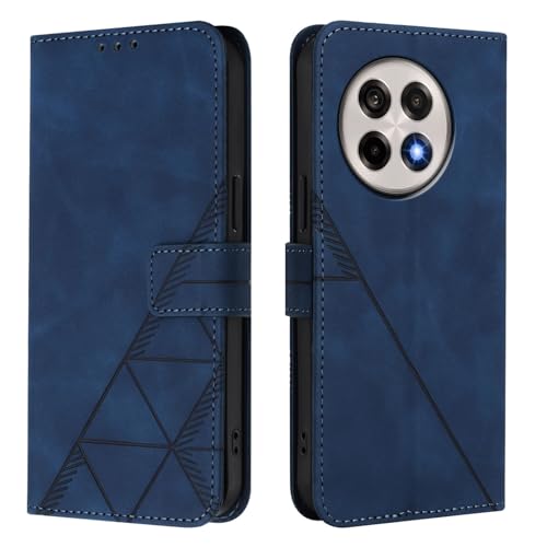 LEMAXELERS YB2 Schutzhülle für OnePlus 13R, PU-Leder, mit Kartenfächern, Standfunktion, Handschlaufe, stoßfester Schutz, Folio-Klapphülle für OnePlus 13R, Blau LEMAXELERS YB2 Schutzhülle für OnePlus 13R, PU-Leder, mit Kartenfächern, Standfunktion, Handschlaufe, stoßfester Schutz, Folio-Klapphülle für OnePlus 13R, Blau von LEMAXELERS