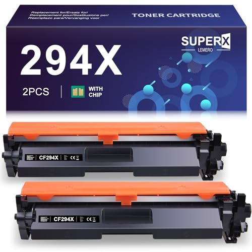 LEMERO SUPERX Toner Kompatibel für HP CF294X für Laserjet Pro M118dw MFP M148dw M148fdw M149fdw Drucker Schwarz von LEMERO SUPERX