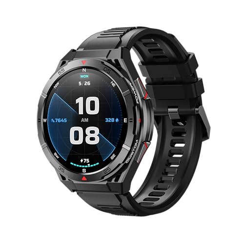 LEMFO GPS Smartwatch Herren Display und 730mAh Akku, IP68 Wasserdicht/120+Sport Modus/Herzfrequenz, Schlaferkennung Outdoor Smart Watch Herren Militär für Android iOS, 2 Uhrarmband LEMFO GPS Smartwatch Herren Display und 730mAh Akku, IP68 Wasserdicht/120+Sport Modus/Herzfrequenz, Schlaferkennung Outdoor Smart Watch Herren Militär für Android iOS, 2 Uhrarmband von LEMFO