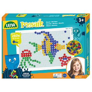 LENA Mosaiksticker-Set mehrfarbig von LENA