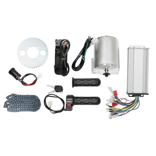LENDISIY Elektro-Brushless Motor Kit 3000W 48/60/72V Brushless Reversible Motor Kit mit Controller und Throttle Hoch Dc Geschwindigkeit Motor Satz for Electric Scooter E Bike LENDISIY Elektro-Brushless Motor Kit 3000W 48/60/72V Brushless Reversible Motor Kit mit Controller und Throttle Hoch Dc Geschwindigkeit Motor Satz for Electric Scooter E Bike von LENDISIY