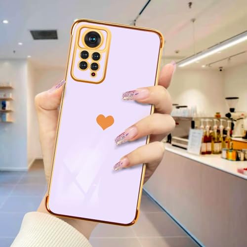 LENGRACE Hülle für XiaoMi RedMi Note 11S 4G / Note 11,Galvanisiertes Kieselgel Ultra Dünn Silikon Handyhülle,Herzmuster Stilvoll Spiegel Shiny Kratzfeste Stoßfeste TPU Schutzhülle Case Cover(Lila) LENGRACE Hülle für XiaoMi RedMi Note 11S 4G / Note 11,Galvanisiertes Kieselgel Ultra Dünn Silikon Handyhülle,Herzmuster Stilvoll Spiegel Shiny Kratzfeste Stoßfeste TPU Schutzhülle Case Cover(Lila) von LENGRACE
