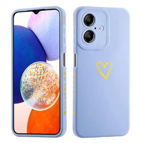 LENGRACE für iPhone 16 6.1 Liebesmuster Hülle,Galvanik Goldfarbene Herzmuster Stilvoll für Mädchen Frauen Stoßfeste Silikon TPU Handyhülle-Blau LENGRACE für iPhone 16 6.1 Liebesmuster Hülle,Galvanik Goldfarbene Herzmuster Stilvoll für Mädchen Frauen Stoßfeste Silikon TPU Handyhülle-Blau von LENGRACE