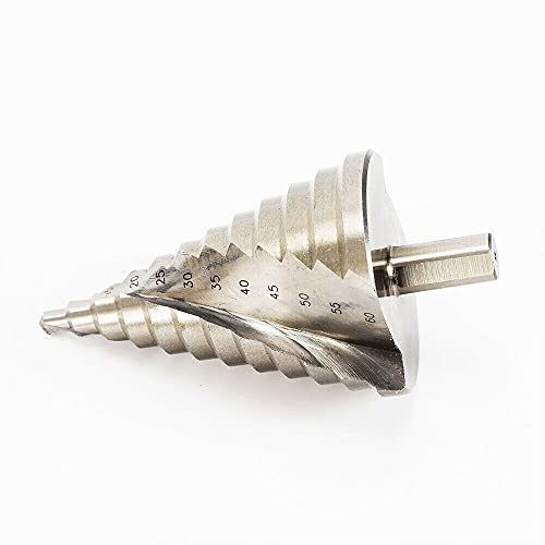 LENJKYYO Stufenbohrer PVC Kegelbohrer Satz Titan Konusbohrer HSS 6-60MM für Stahl Holz Kunststoff Aluminium Isolierplatten Konusbohrer Fräser Senker Schälbohrer Stufenbohrer Kegel Bohrer LENJKYYO Stufenbohrer PVC Kegelbohrer Satz Titan Konusbohrer HSS 6-60MM für Stahl Holz Kunststoff Aluminium Isolierplatten Konusbohrer Fräser Senker Schälbohrer Stufenbohrer Kegel Bohrer von LENJKYYO