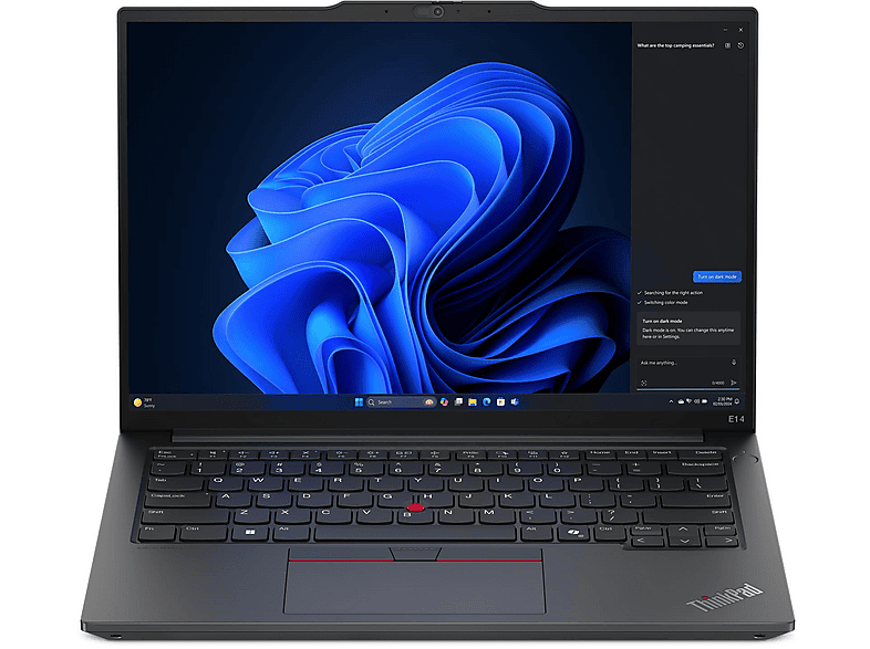 LENOVO - B2B 21M7002NGE, Business Notebook, mit 14 Zoll Display, Intel® Core™ Ultra 5 125U Prozessor, 16 GB RAM, 512 SSD, Onboard Graphics, Schwarz, Windows 11 Pro von LENOVO - B2B