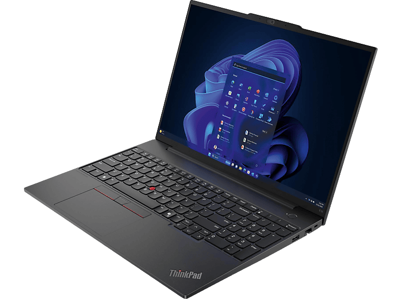 LENOVO - B2B ThinkPad E16 Gen 2, Business Notebook, mit 16 Zoll Display, AMD Ryzen™ 7,7735HS Prozessor, 32 GB RAM, 1 TB SSD, Radeon™ 680M, Schwarz, Windows 11 Pro von LENOVO - B2B