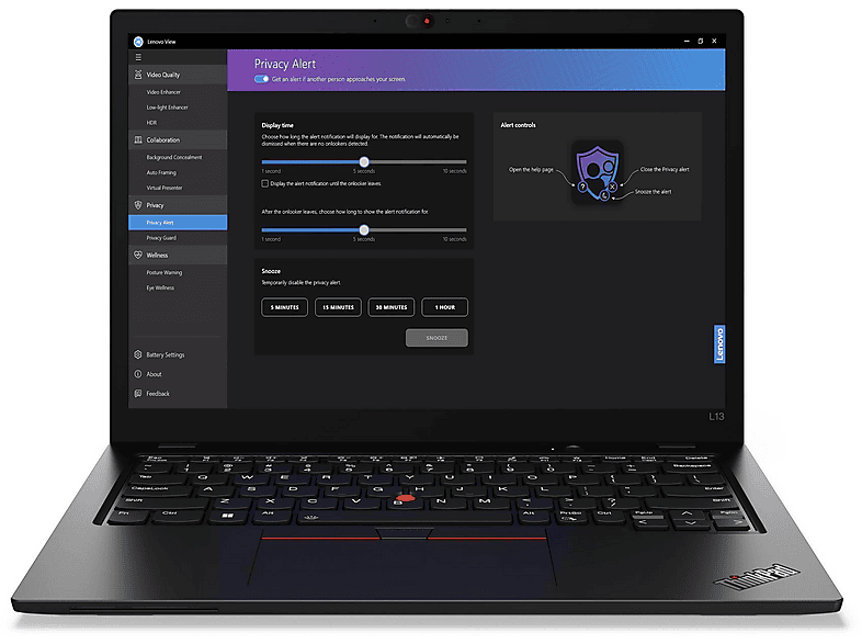 LENOVO - B2B ThinkPad L13 G5, Business Notebook, mit 13,3 Zoll Display, Intel® Core™ Ultra 5 125H Prozessor, 16 GB RAM, 512 SSD, Onboard Graphics, Schwarz, Windows 11 Pro von LENOVO - B2B