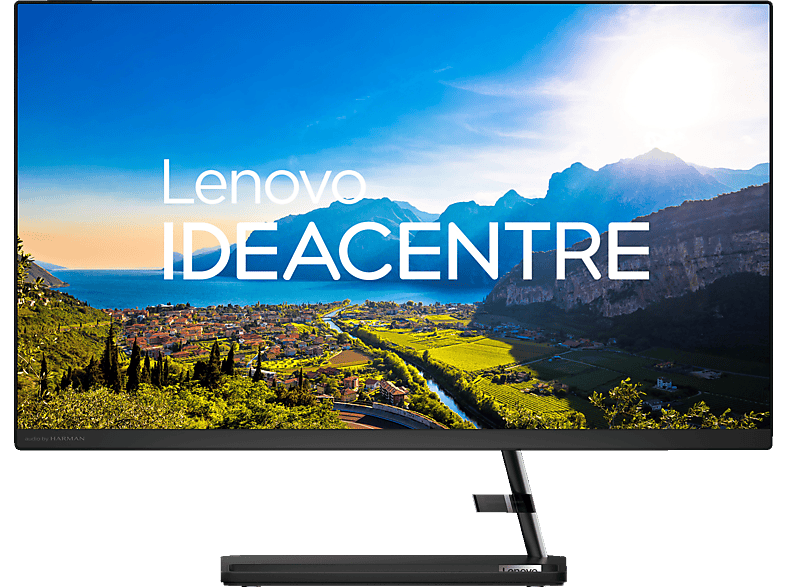 LENOVO IdeaCentre AIO 3 27, All-in-One-PC, mit 27 Zoll Display, AMD Ryzen™ 7 7730U Prozessor, 16 GB RAM, 1 TB SSD, Radeon™ Onboard Graphics, Schwarz Windows 10 Home (64 Bit) von LENOVO