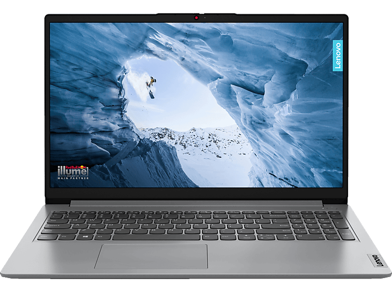 LENOVO IdeaPad 1i, inkl. 1 Jahr Microsoft 365 Single, Notebook, mit 15,6 Zoll Display, Intel® Celeron®,N4120 Prozessor, 4 GB RAM, 128 eMMC, UHD 600, Cloud Grey, Windows 11 Home S-Modus (64 Bit) von LENOVO