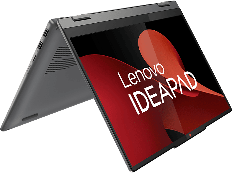 LENOVO IdeaPad 5 2-in-1, Convertible, mit 14 Zoll Display, AMD Ryzen™ 8645HS Prozessor, 16 GB RAM, 512 SSD, Radeon™ 760M, Luna Grey, Windows 11 Home (64 Bit) von LENOVO