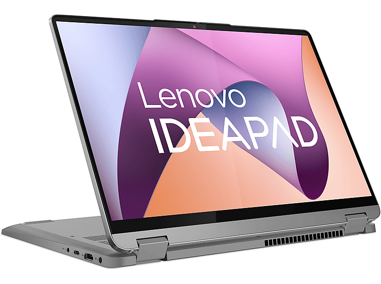 LENOVO IdeaPad Flex 5, Convertible Notebook, mit 14 Zoll Display, AMD Ryzen™ 5 7430U Prozessor, 8 GB RAM, 512 SSD, Radeon™ Onboard Graphics, Arctic Grey, Windows 11 Home (64 Bit) von LENOVO