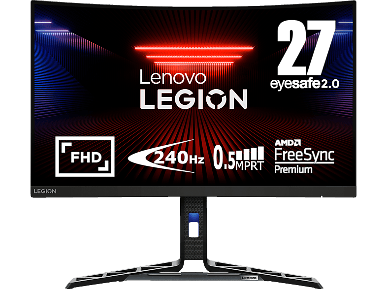 LENOVO Legion R27fc-30 27 Zoll Full-HD Gaming Monitor (1 ms Reaktionszeit, 240 Hz (übertaktet bis 280 Hz)) von LENOVO