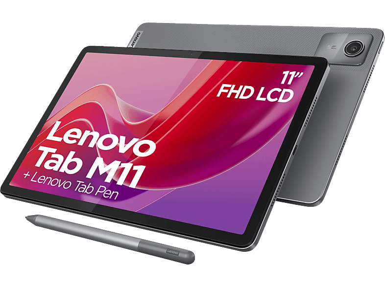 LENOVO Tab M11 mit Lenovo Digital Pen, Tablet, 128 GB, 11 Zoll, Luna Grey von LENOVO