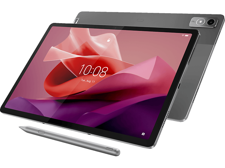 LENOVO Tab P12 inkl. Lenovo Pen Plus, Tablet, 128 GB, 12,7 Zoll, Storm Grey von LENOVO