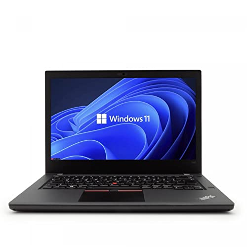 Lenovo ThinkPad T480 Laptop | 14 Zoll | 1920 x 1080 | Intel Core i7-8650U | 16 GB DDR4 RAM | 256 GB NVMe | DE | Windows 11 Pro | 1 Jahr Garantie | (Generalüberholt) von Lenovo