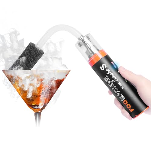 LENSGO Nebelmaschine Mini mit 72ml Flüssigkeit, 30W, Fernbedienung, Akku, Tragbare Rauchmaschine für Fotografie, Hochzeit, Party, Halloween, Smoke S LENSGO Nebelmaschine Mini mit 72ml Flüssigkeit, 30W, Fernbedienung, Akku, Tragbare Rauchmaschine für Fotografie, Hochzeit, Party, Halloween, Smoke S von LENSGO