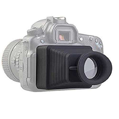 LENSGO Professioneller Kamera-Sucher, 8,1 cm (3,2 Zoll) LCD-Lupe, Sucher, 3,2 x Kamera-Bildschirm, Sonnenblende für Canon, Sony, Nikon, Olympus, Panasonic und weitere DSLR/SLR-Kameras von LENSGO