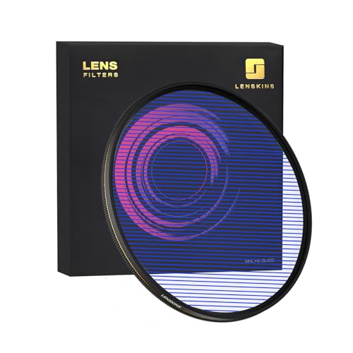 LENSKINS 82 mm Blue Streak Spezialeffekt-Objektivfilter, anamorphes optisches Glas für Kamera DSLR Cinematice Video, multi-resistente Beschichtung, Wetter-Seal-Effektfilter mit Objektivtuch LENSKINS 82 mm Blue Streak Spezialeffekt-Objektivfilter, anamorphes optisches Glas für Kamera DSLR Cinematice Video, multi-resistente Beschichtung, Wetter-Seal-Effektfilter mit Objektivtuch von LENSKINS