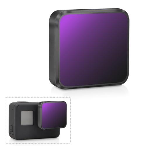 LENSKINS MRC ND16 Filter für GoPro Hero 5 Black, Hero 6 Black, Hero 7 Black, AGC Optics Glass, 18-lagige multi-resistente Beschichtung, Graufilter mit Objektivtuch LENSKINS MRC ND16 Filter für GoPro Hero 5 Black, Hero 6 Black, Hero 7 Black, AGC Optics Glass, 18-lagige multi-resistente Beschichtung, Graufilter mit Objektivtuch von LENSKINS