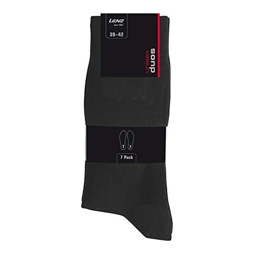 LENZ 236012 Arbeitssocke, Nummeriert, Größe 35-38, Schwarz, 7 Stück LENZ 236012 Arbeitssocke, Nummeriert, Größe 35-38, Schwarz, 7 Stück von Lenz