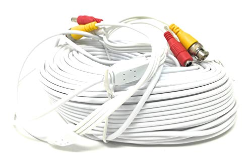 LeoFla 50 Meter Kabel für AHD 1080P RCA BNC und Stromversorgung, variabel, Medien von LEOFLA