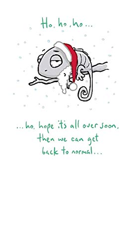 Leon The Chamäleon Hope It's All Over Humor-Karte, 12,7 x 22,9 cm Leon The Chamäleon Hope It's All Over Humor-Karte, 12,7 x 22,9 cm von LEON