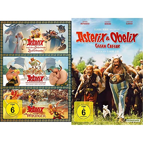 Asterix & Obelix - Die neuen Abenteuer (3er-DVD-Box) & Asterix & Obelix gegen Caesar von LEONINE Distribution GmbH