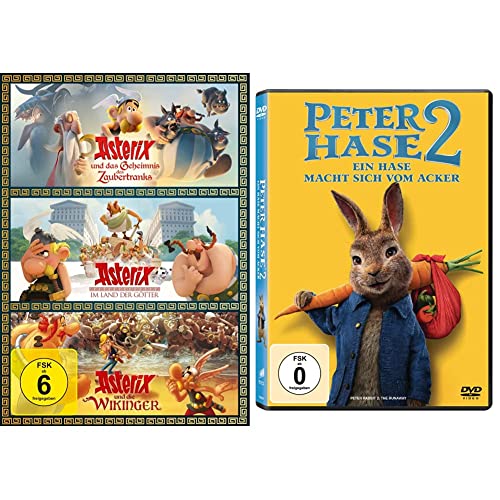 Asterix & Obelix - Die neuen Abenteuer (3er-DVD-Box) & Peter Hase 2 - Ein Hase macht sich vom Acker von LEONINE Distribution GmbH