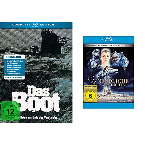 Das Boot - Complete Edition (+ Bonus-BD) (+ Soundtrack CD) (Hörbuch) [Blu-ray] & Die unendliche Geschichte - Neuauflage (Blu-ray) von LEONINE Distribution GmbH