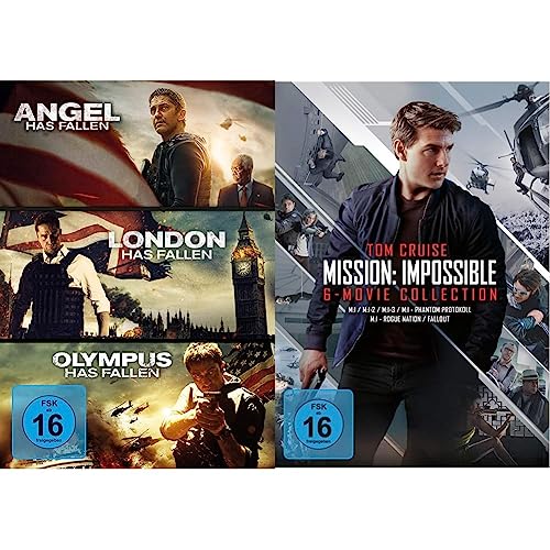 Olympus/London/Angel Has Fallen - Triple Film Collection [3 DVDs] & Mission: Impossible - 6 Movie Collection (DVD) von LEONINE Distribution GmbH