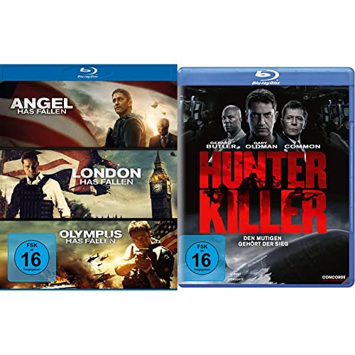 Olympus/London/Angel has fallen - Triple Film Collection [Blu-ray] & Hunter Killer [Blu-ray] von LEONINE Distribution