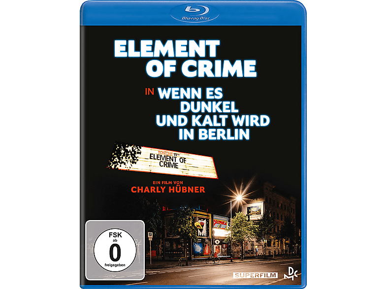Element of Crime in Wenn es dunkel und kalt wird Berlin Blu-ray Element of Crime in Wenn es dunkel und kalt wird Berlin Blu-ray von LEONINE S&D DCM FILM DISTR.