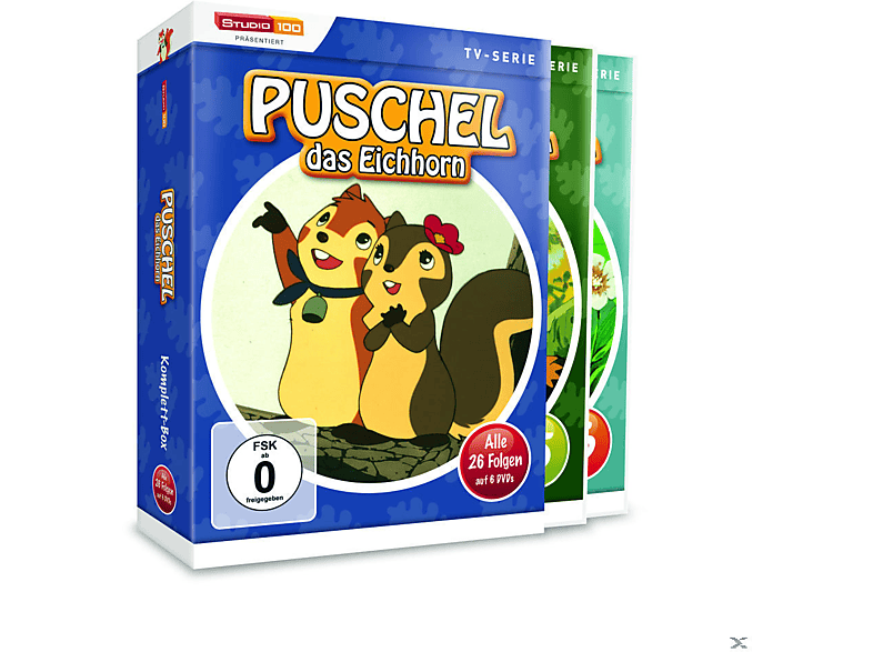 Puschel, das Eichhorn - DVD 1 6 Puschel, das Eichhorn - DVD 1 6 von LEONINE S&