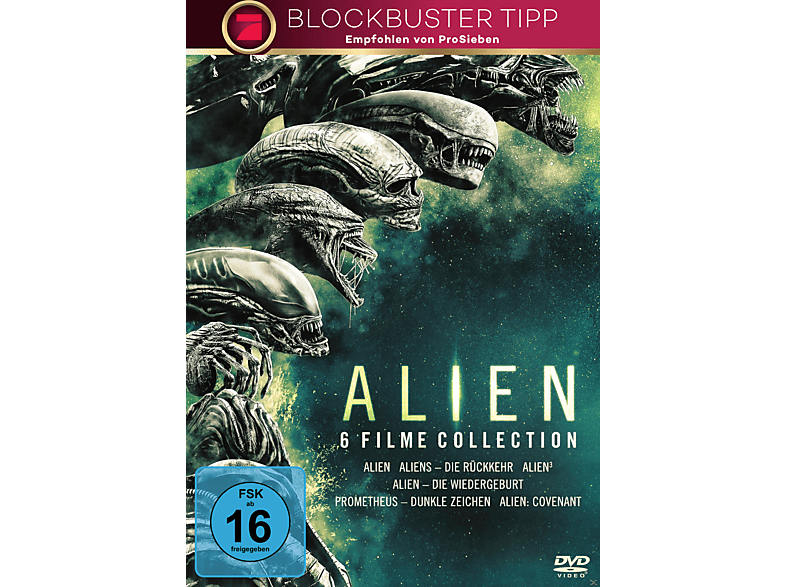 Alien 1-6 Collection DVD Alien 1-6 Collection DVD von LEONINE