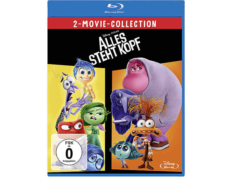 Alles steht Kopf 1+2 Blu-ray Alles steht Kopf 1+2 Blu-ray von LEONINE