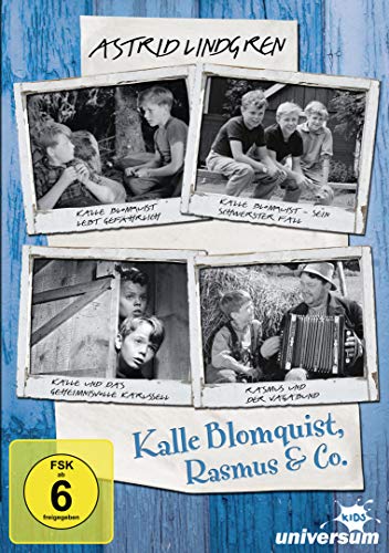 Astrid Lindgren - Kalle Blomquist & Rasmus (Original schwarz-weiß Filme) [2 DVDs] von LEONINE