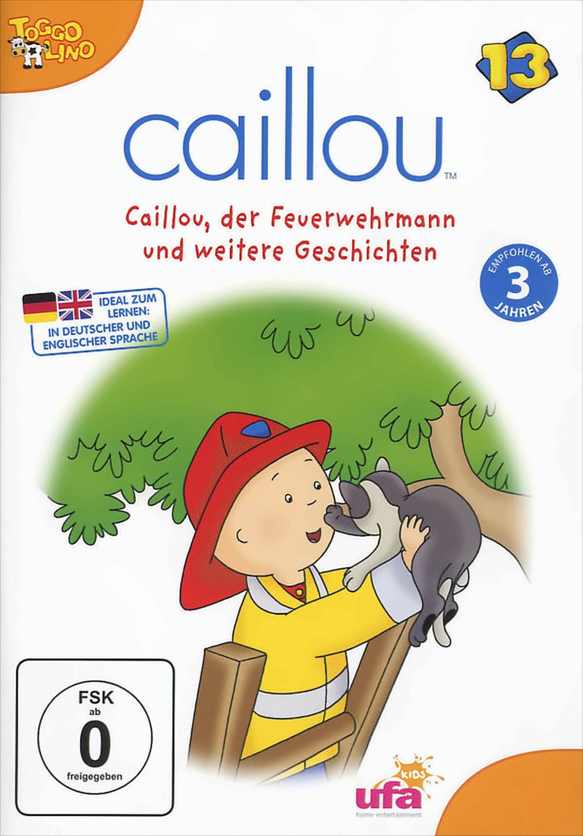 Caillou 13 - Caillou, der Feuerwehrmann und weitere Geschichten Caillou 13 - Caillou, der Feuerwehrmann und weitere Geschichten