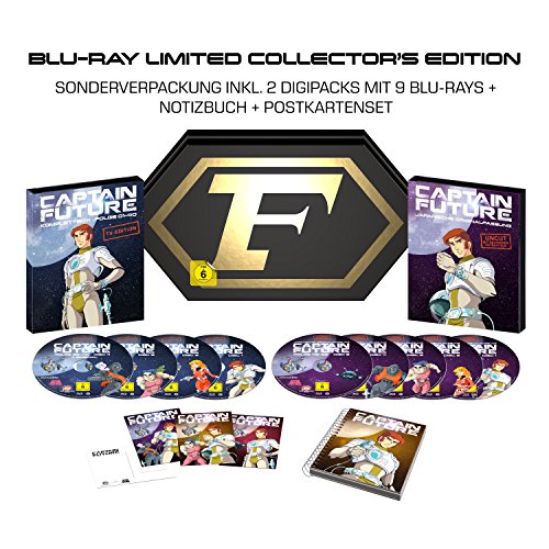 Captain Future Komplettbox BD (Limited Collector's Edition exklusiv bei Amazon.de) [Blu-ray] von NatShield
